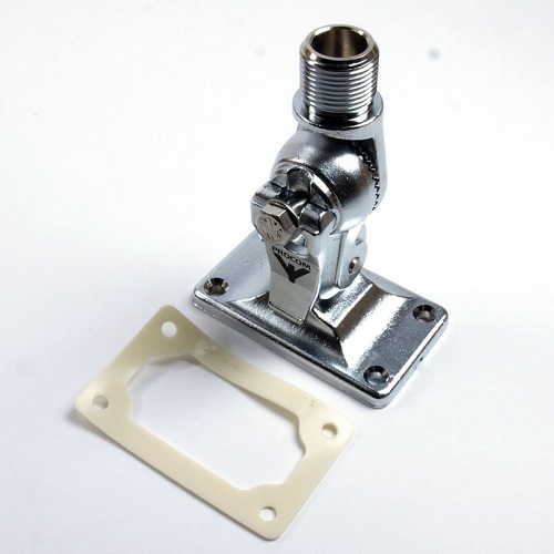 Marifix 1 Chromed-Brass Marine 4-Way Ratchet Mounts for CXL21