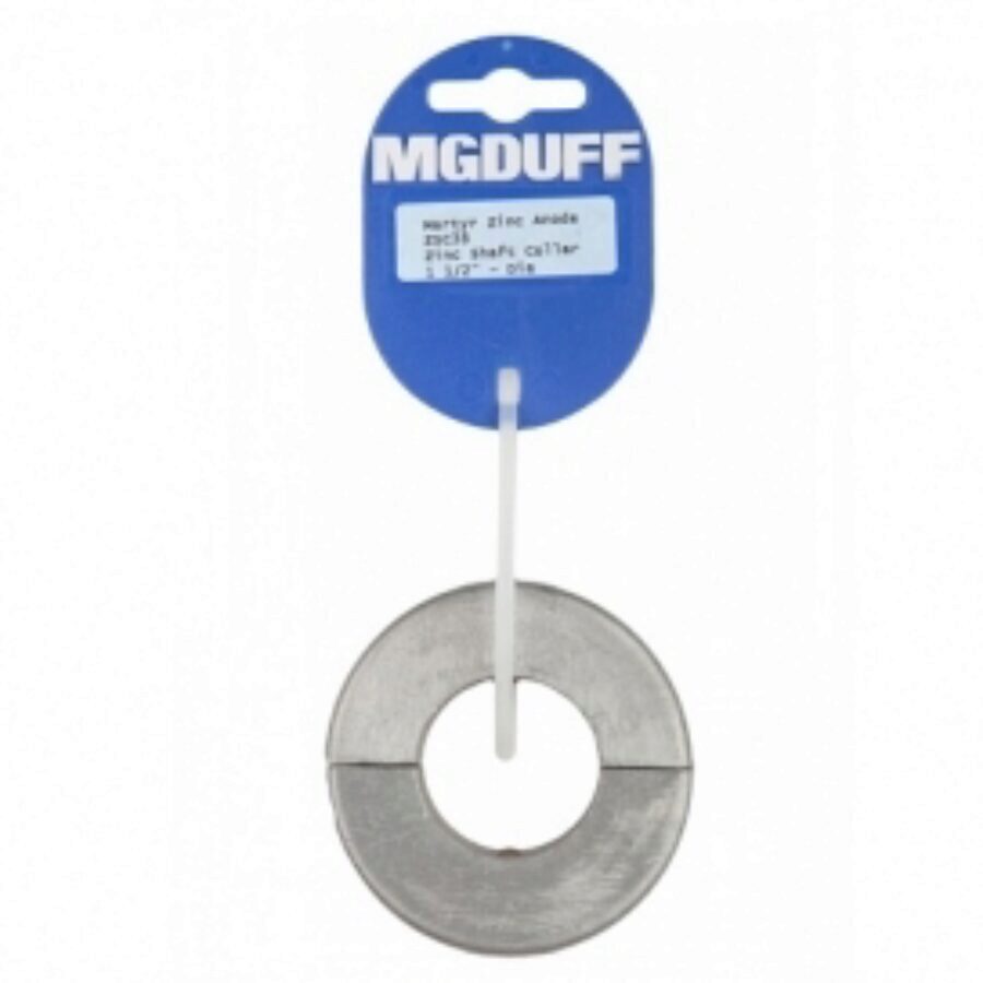 Zinc Shaft Collar Anode To Suit Dia 1 1/2