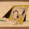 Cartoon of joe and enid love letter