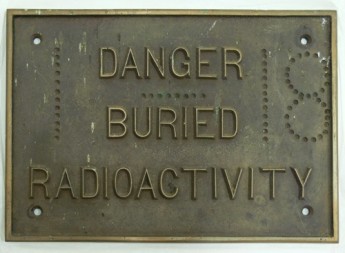 Bronze plaque from the Maralinga nuclear test site given to Kevin Newman.
Museum of Australian Democracy collection