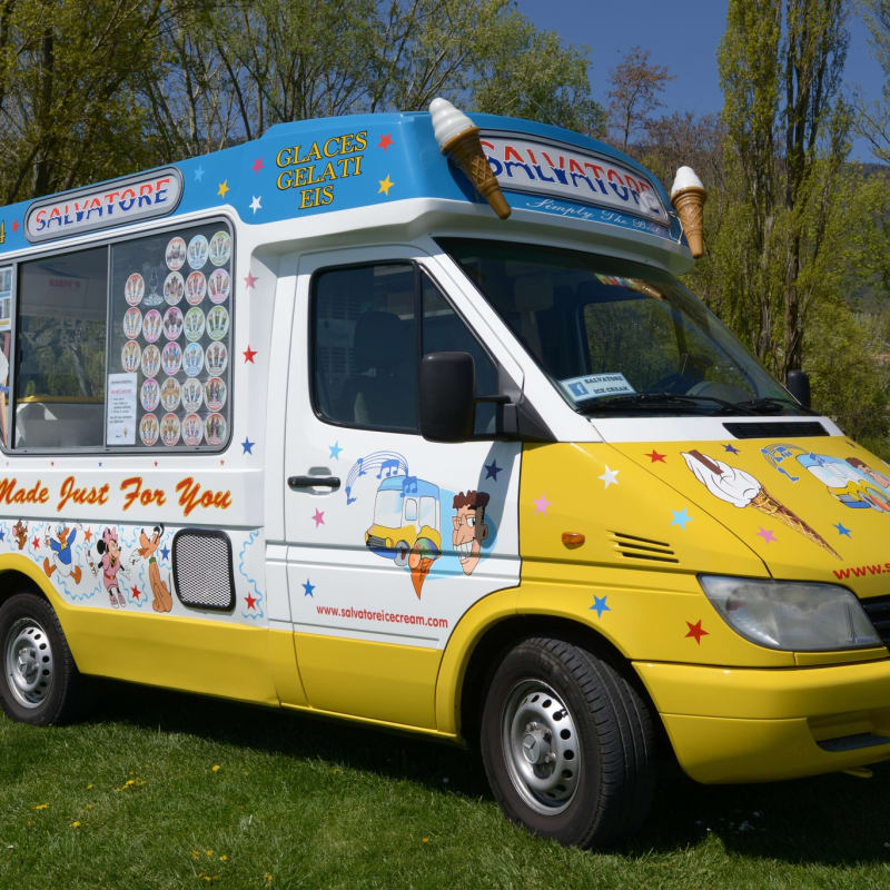 Salvatore Ice Cream - Food Trucks in Centre du Village, Boudevilliers, Val-de-Ruz, Neuchâtel, 2043, Suisse