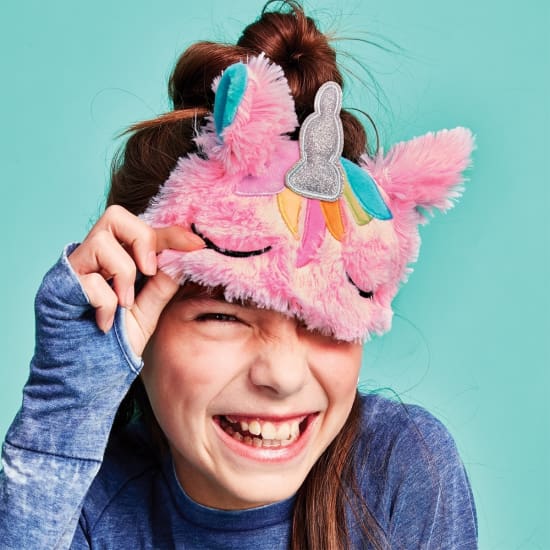Unicorn Furry Eye Mask Iscream