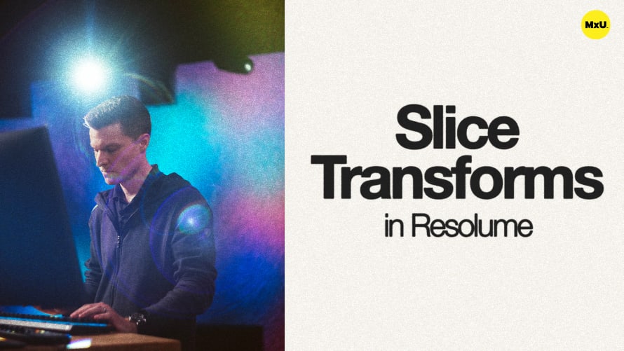 Slice Transforms in Resolume