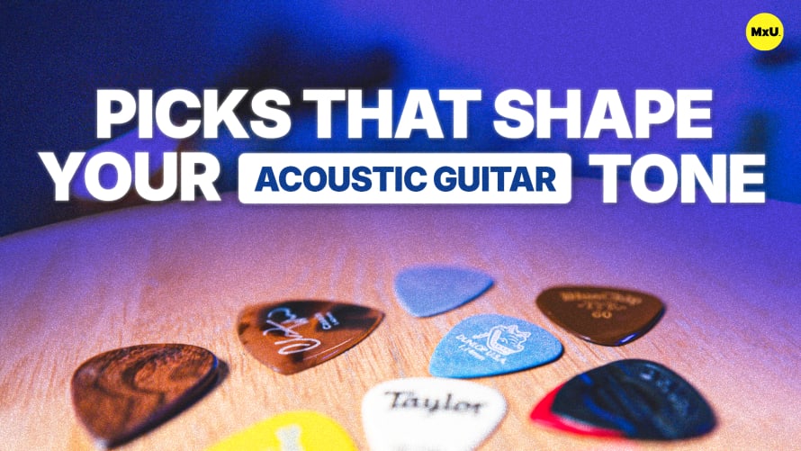 Picks that Shape Your Acoustic Guitar Tone