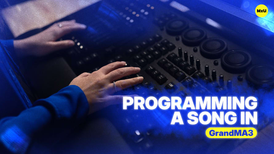 Programming a Song in GrandMA3