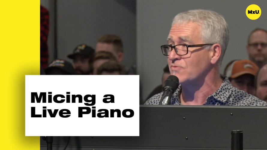 Micing a Live Piano