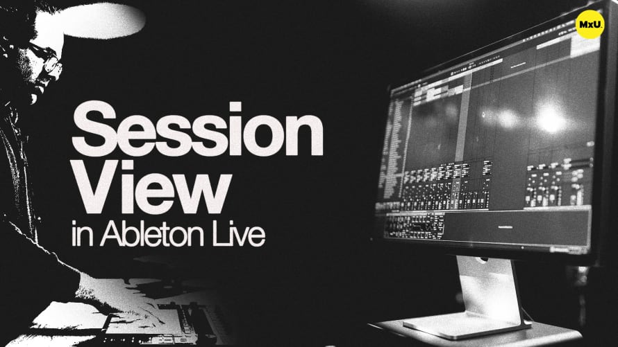 Session View in Ableton Live