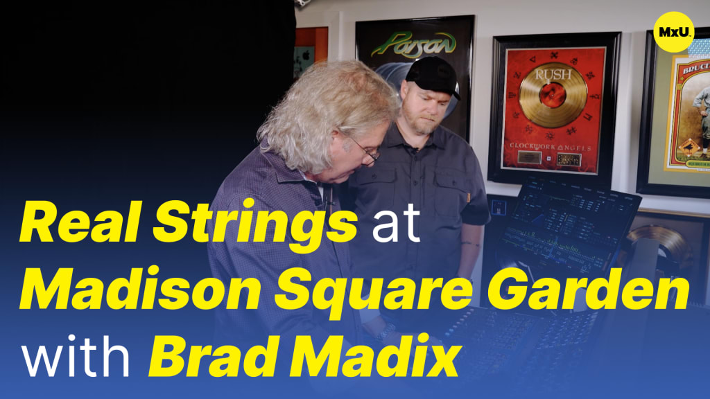 Real Strings at Madison Square Garden with Brad Madix
