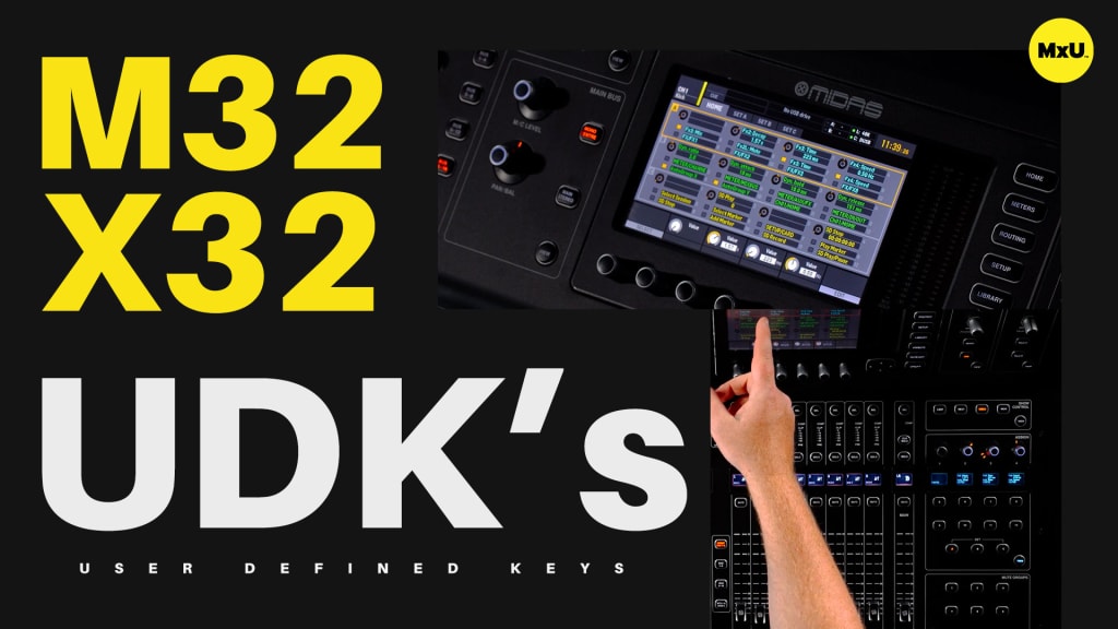 Virtual Soundcheck on the X32 / M32