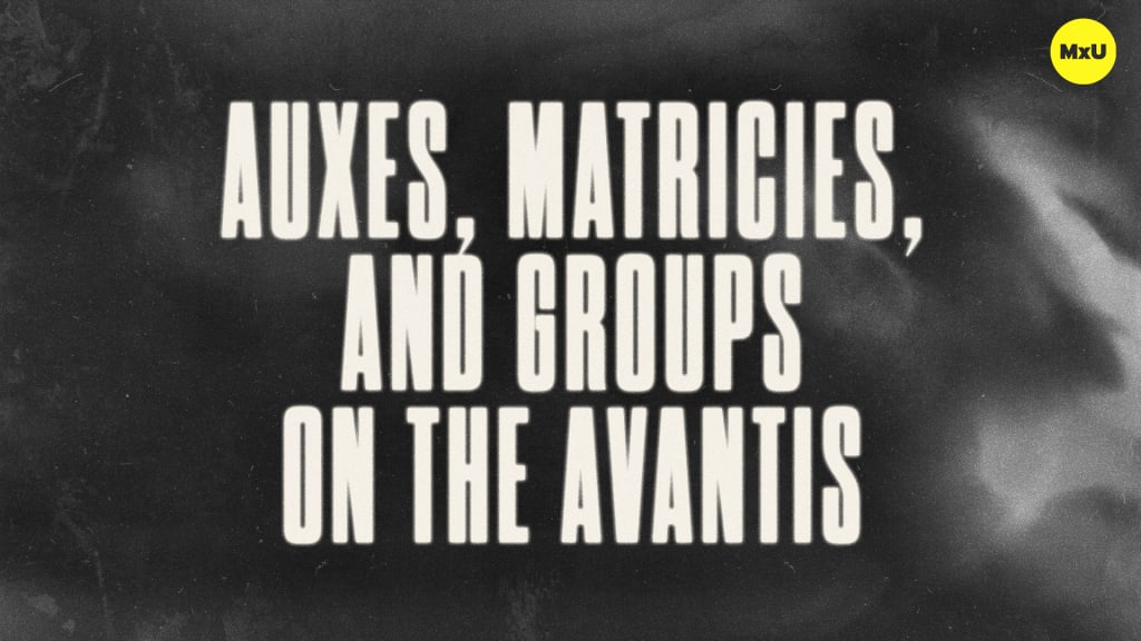 Auxes, Matricies, and Groups on the Avantis