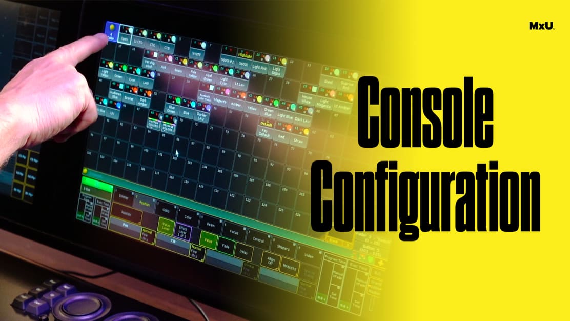 Lighting Console Configuration