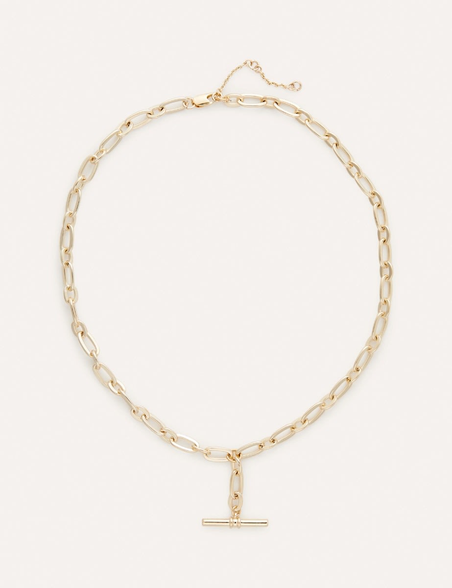 Chain Bar Gold Necklace