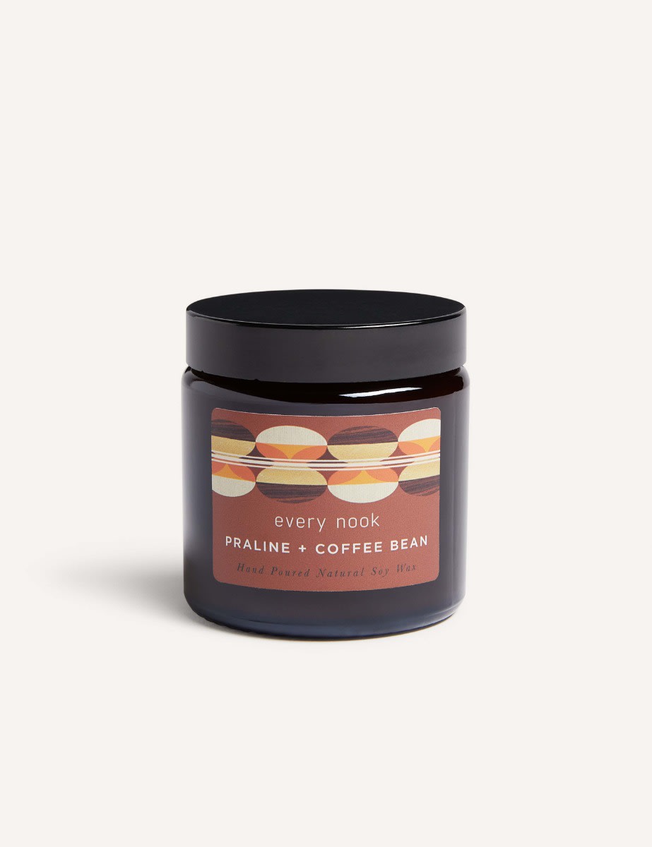 Every Nook Praline & Coffee Scented Candle Small