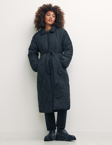 Carrie Belted Quilted Jacket