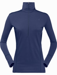wool Zip Neck (W)