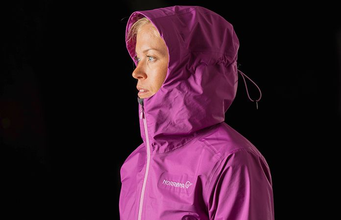 Norrøna bitihorn dri3 jacket women - purple