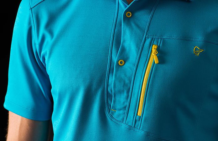 norrøna fjørå polo shirt mens