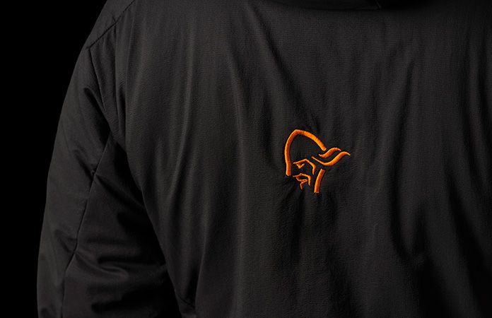 Black Norrøna lofoten Alpha jacket - women