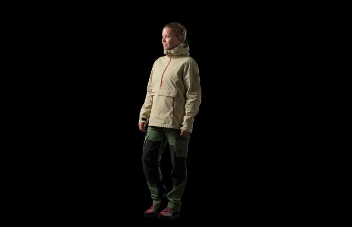 Norrona svalbard organic cotton Anorak for women