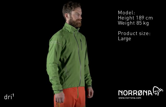 Norrona fjora dri1 jacket for biking