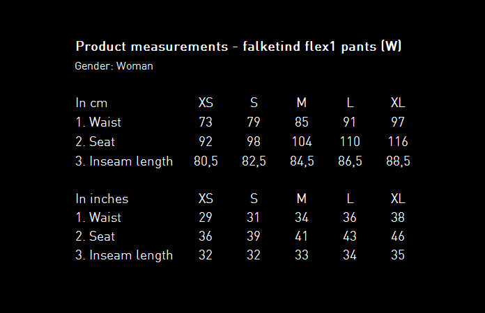 Norrøna falketind windstopper hybrid pants for women - size