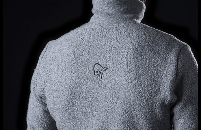 Norrona svalbard wool jacket for men