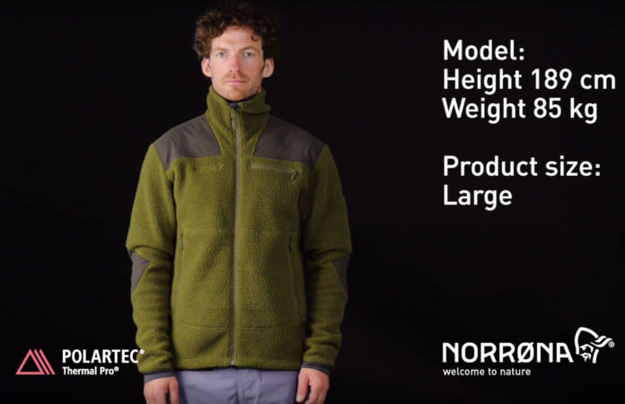 Norrona silent hunting finnskogen fleece jacket Polartec