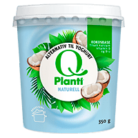 Q® Planti® Naturell på stort beger er perfekt til matlaging.
