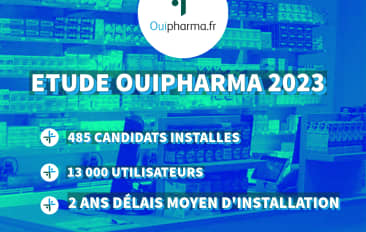 Etude 2023 sur l'installation des pharmaciens 