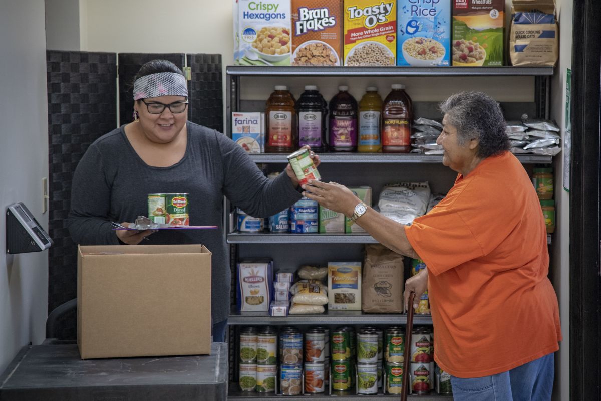 Volunteer at a Local Food Pantry