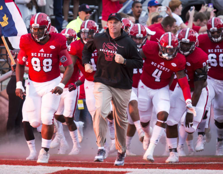 nc state black football jersey