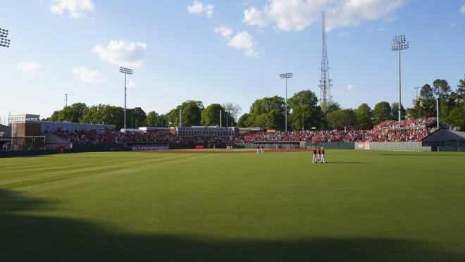 NC State baseball plays at Doak Field.