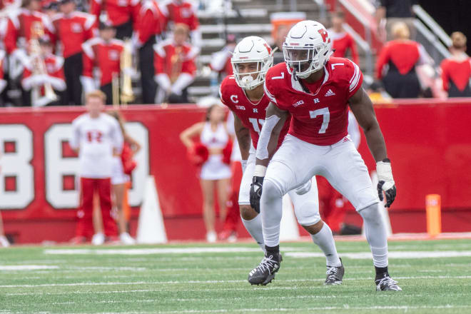 Rutgers Football linebacker / defensive end Elorm Lumor ...