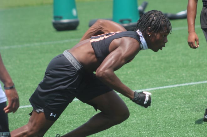 Michigan Wolverines football recruiting, Jim Harbaugh evaluating in-state corner Maxwell Hairston. 
