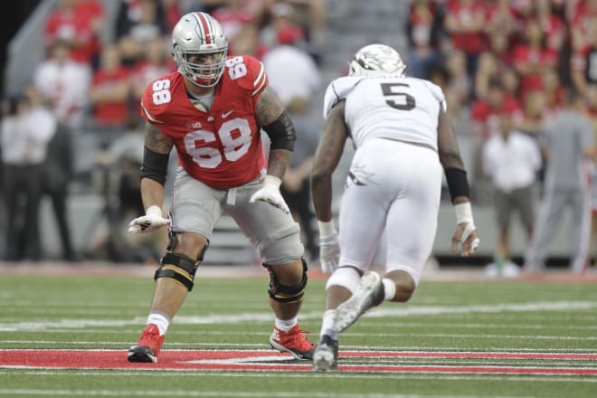 Former Ohio State offensive lineman Taylor Decker