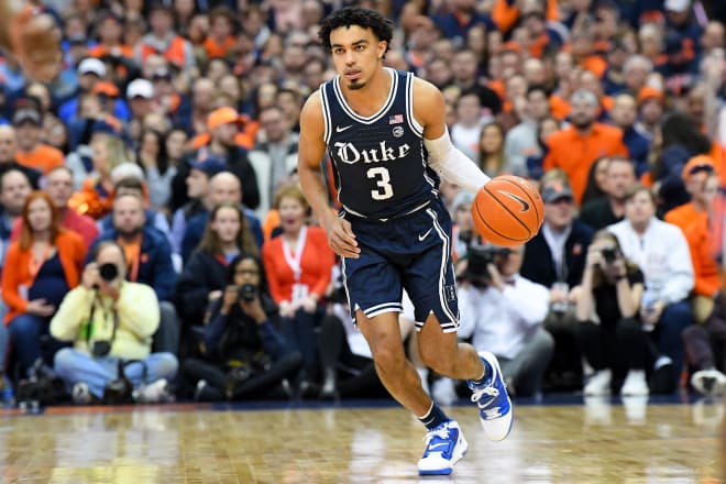 Duke sophomore point guard Tre Jones is averaging 15.8 points and 6.6 assists per game.