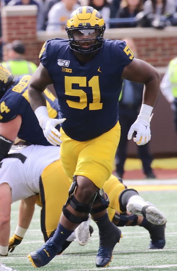 Michigan Wolverines football's Cesar Ruiz