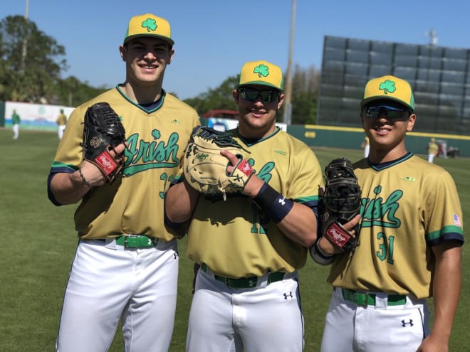 notre dame baseball uniforms