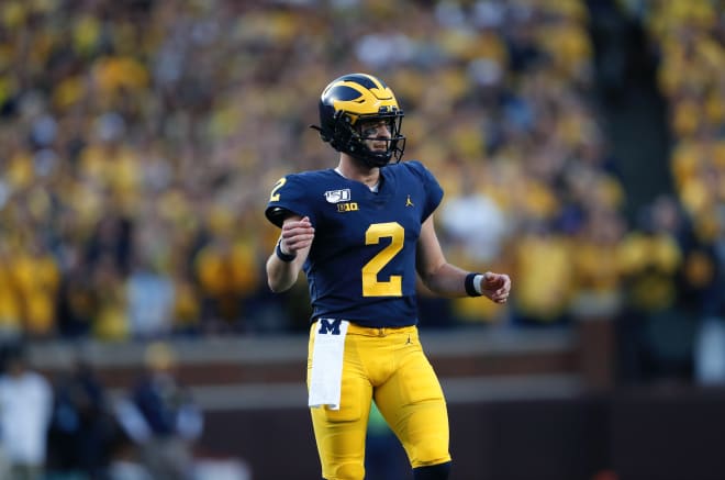 Former Michigan Wolverines football quarterback Shea Patterson