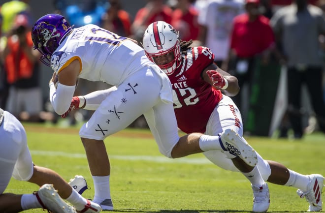 NC State defensive lineman Larrell Murchison hopes to get drafted by an NFL team this week.