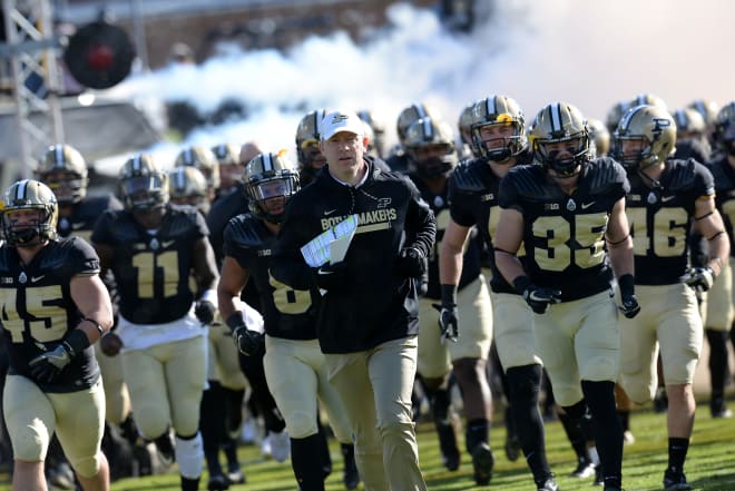 Purdue coach Jeff Brohm