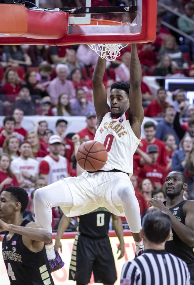 NC State forward D.J. Funderburk could return next season for his final year of eligibility.