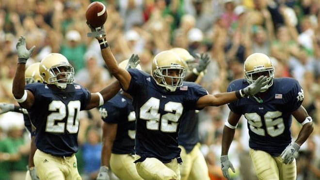 Former Notre Dame defensive back Shane Walton