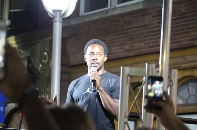 Former Michigan Wolverines football player Desmond Howard.