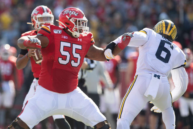 Former Michigan Wolverines football linebacker Josh Uche