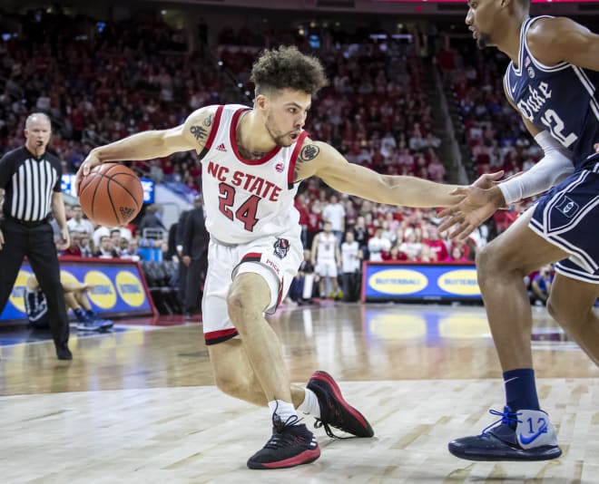Redshirt senior guard Devon Daniels will return in 2020-21 according to NC State coach Kevin Keatts.