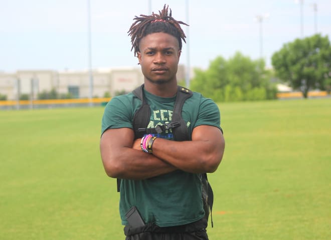 Texas running back Emeka Megwa holds an offer from Michigan Wolverines football recruiting, Jim Harbaugh.