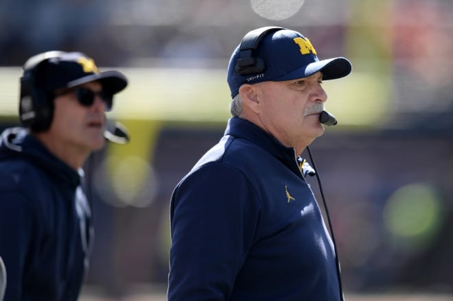 Michigan Wolverines football defensive coordinator Don Brown