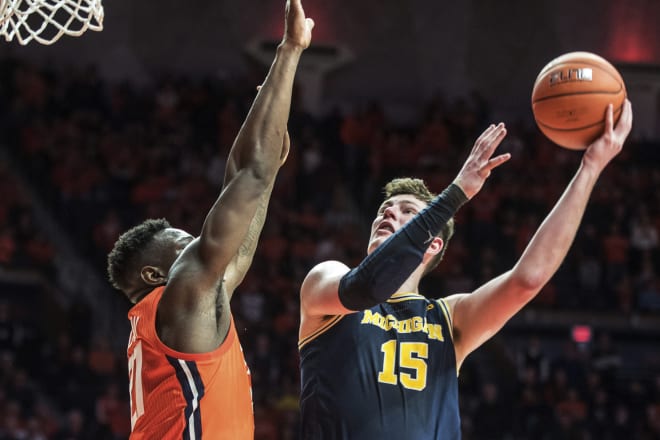 Michigan center Jon Teske