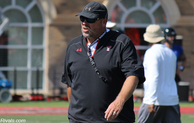 Texas Tech OL coach Lee Hays hosted a JUCO late qualifier over the weekend.